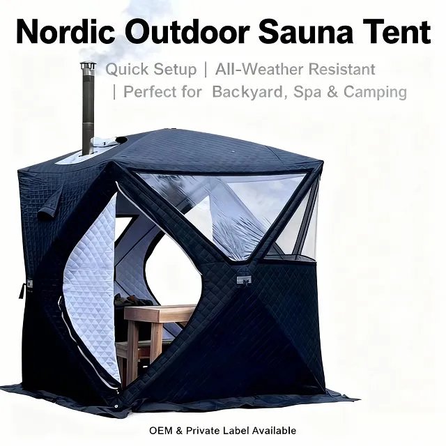 Camping Sauna Tent-6