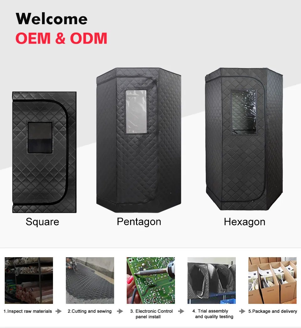 Portable Infrared Sauna Tent-detail-1