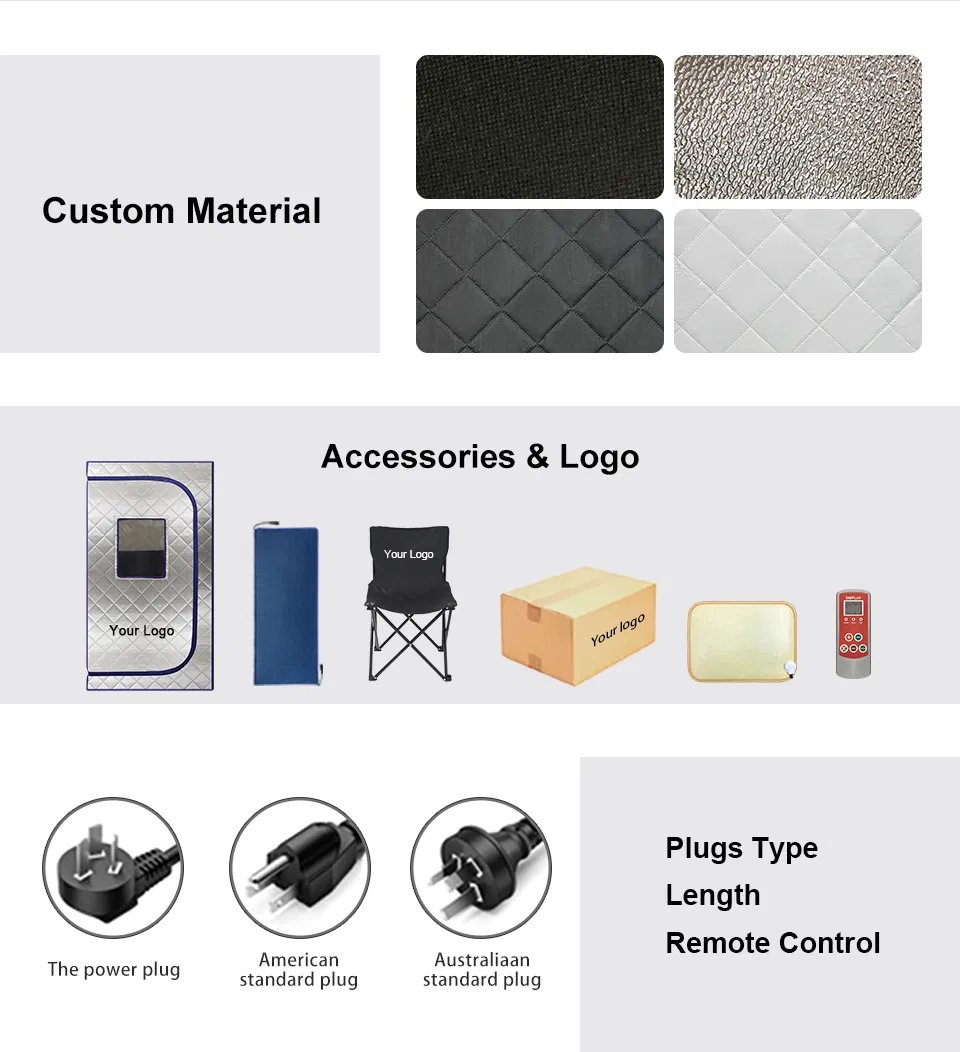 Portable Infrared Sauna Tent-detail-13