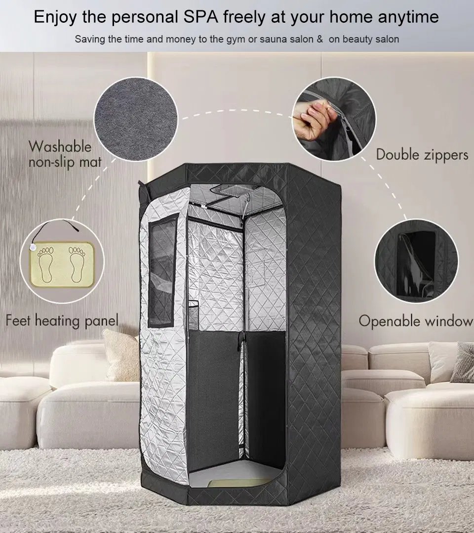 Portable Infrared Sauna Tent-detail-8