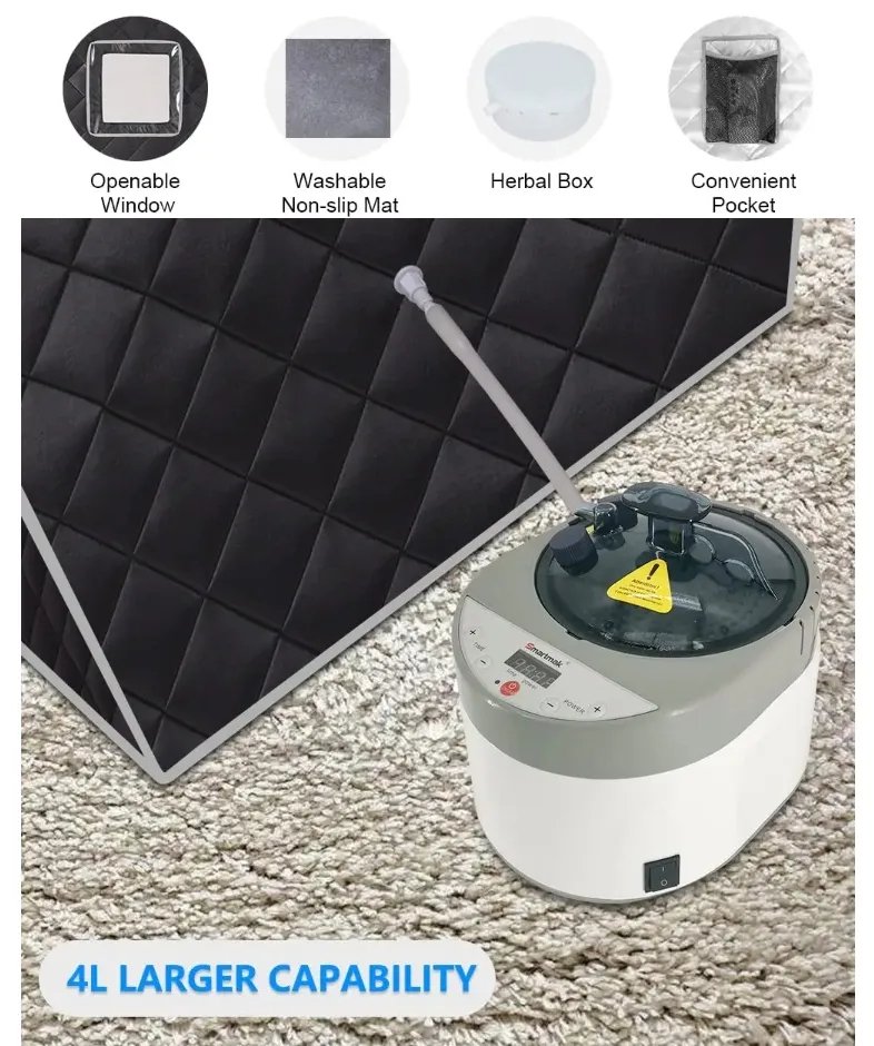 Portable Steam Sauna Tent-detail-3