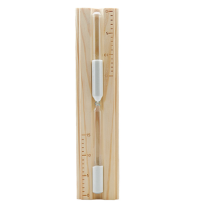 Wall Mounted Sand Timer White