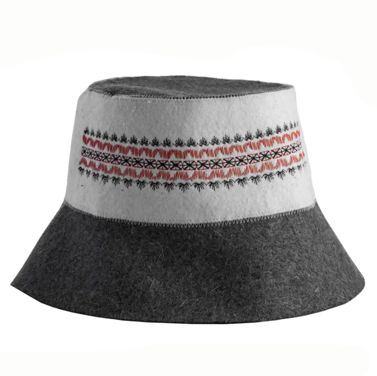Wool Sauna Bucket Hat-1