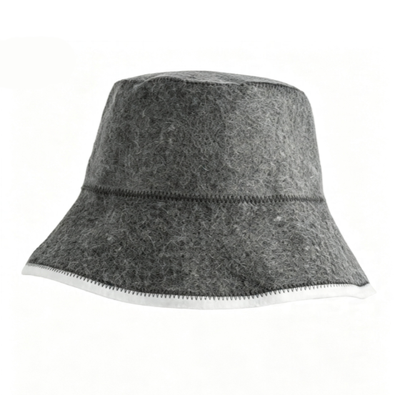 Wool Sauna Bucket Hat-2